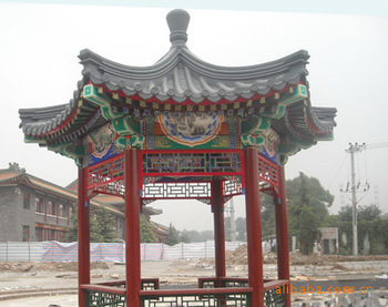 古建筑園林景觀仿古木制工程 園林工程 景觀設計工程