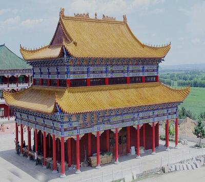 仿古大殿施工方案-撫順仿古大殿-景諾園林