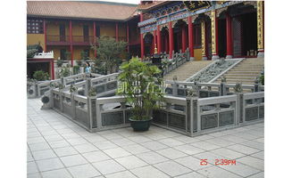 石雕寺廟欄桿廠家與園林綠化工程施工的完美結(jié)合