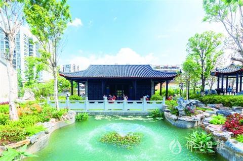 梁園新園區(qū)七大景觀對(duì)外開(kāi)放 激活禪城老城文脈的園林綠化工程